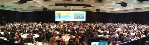 Conference in full swing