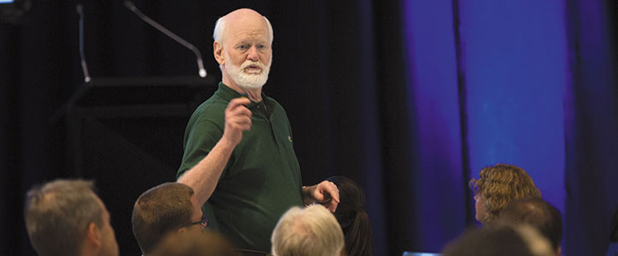 Marshall Goldsmith in action