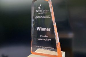 Incite Awards trophy